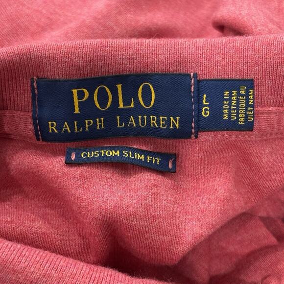 Polo Ralph Lauren Men’s Size L Slim Fit Short Sleeve Top Classic Golf - Picture 3 of 5